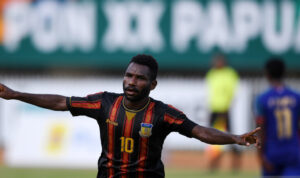 antarafoto sepakbola pon papua kalahkan ntt 031021 yud 8